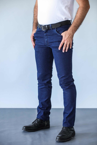 3 Pantalones Polo Club Bucking Hombre Elastizado Azul Negro