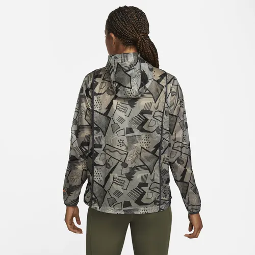 Chaquetas Nike Retro Run Running Mujer Gris