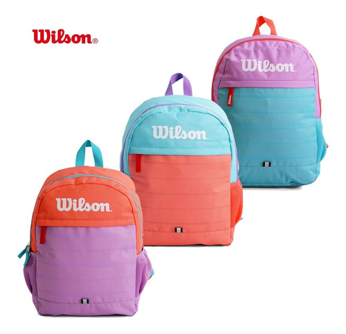 Imagen 4 de 4 de Mochila Wilson Urban Original Notebook Deportes Tenis 10652