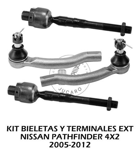 Kit Bieletas Y Terminales Ext Nissan Pathfinder 4x2 05-12