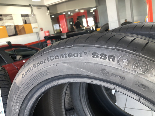 Kit 02 Pneus 255/45r18 Continental C.sport5 99w Runflat (Usado)
