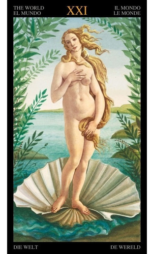 Imagen 2 de 10 de Tarot Botticelli Tarot Multilingue Incluye El Español