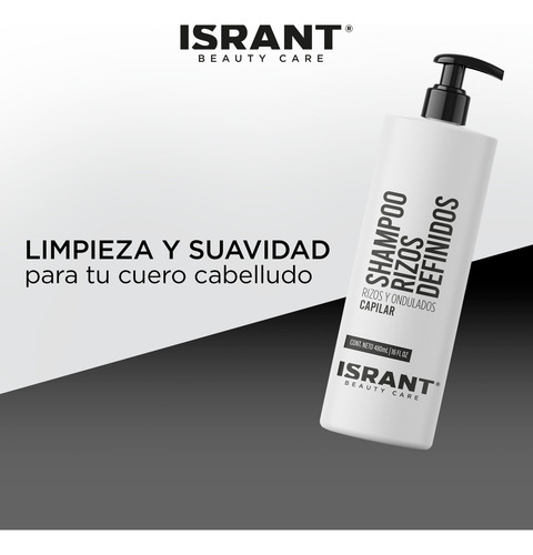 Shampoo Rizos Definidos Control Frizz Cabello Rizado 240ml