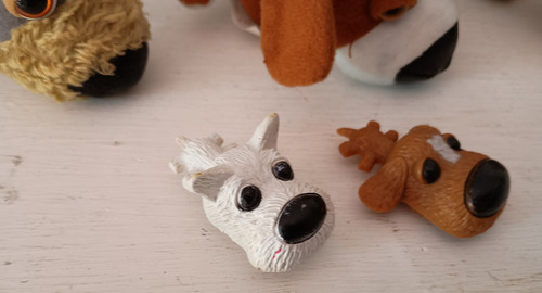 Colección The Dog Gamesa Figuras Y Peluches 8 Piezas (Usado)