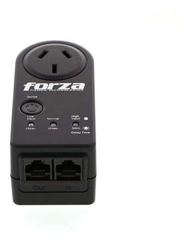 Protector De Voltaje Forza Fvp-1202n-a 220v 1800w Rj45 Oem (Reacondicionado)
