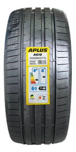Pneu Aplus A610 245/30r20 97y Xl Alta Performance Índice De Velocidade Y