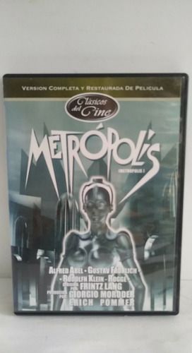 Metropólis (1927) Pelicula De Culto Seminueva- Original, Dvd