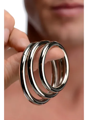 Anillos metalicos para testiculos sale