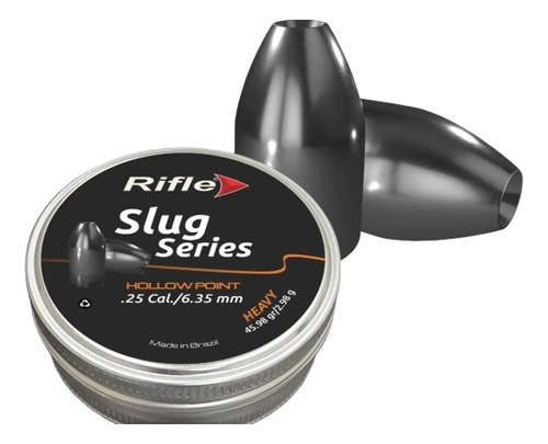 Slug Series Rifle Hollow Point Heavy 6.35mm (45.98gr) X125u