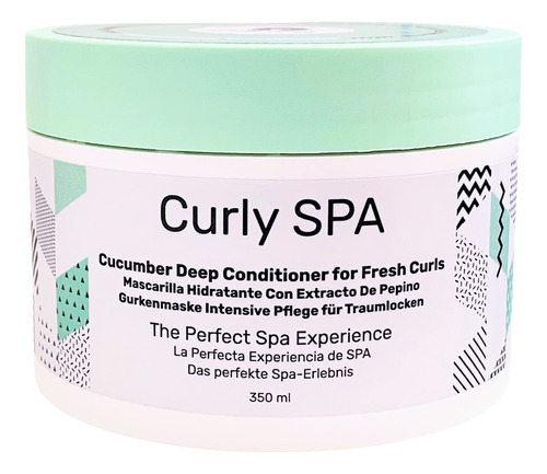 My Curly Way Acondicionador Profundo De Pepino Para Cabello