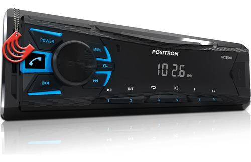 Som Automotivo Pósitron Sp2230bt Com Bluetooth E Usb 