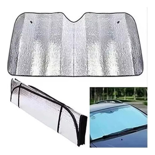 Protector Solar Parabrisa Sombrilla Tapa Sol Auto 130x60 Cm