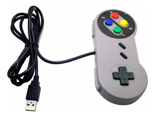 Emulador de PC Super Nintendo Snes Joystick Controller USB Games