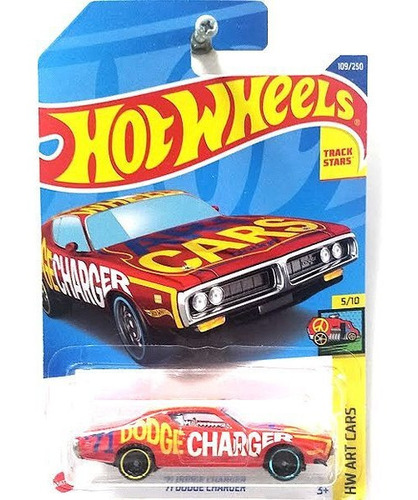 Hot Wheels # 5/10 - '71 Dodge Charfer - 1/64 - Hcx14