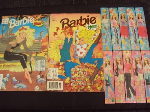 Lote De Barbie (revistas + Reglas)