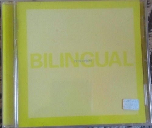 Pet Shop Boys Bilingual Cd Nuevo Cerrado