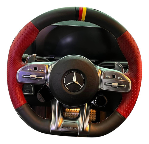 Funda De Volante Nt Mercedes Amg 2019-2024 Piel Autentica