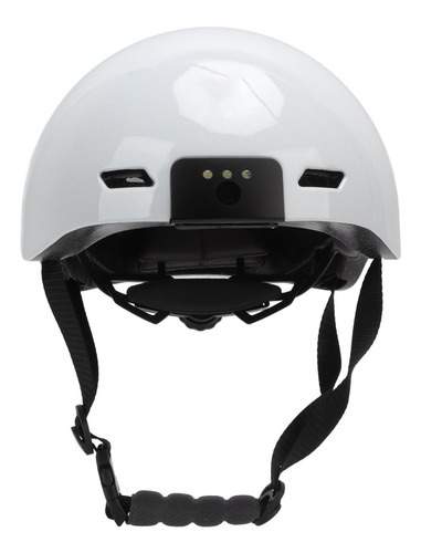Cámara De Bicicleta Smart Helmet De 1080p, Luz Led Frontal,
