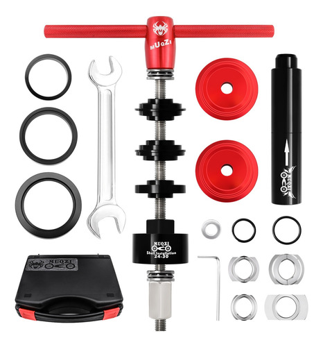 Conjunto De Prensas De Rolamentos De Bicicleta Red Cube