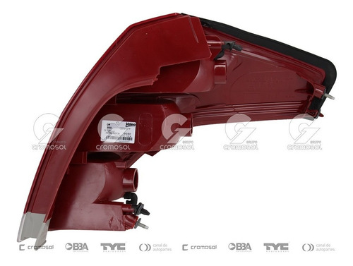 Imagen 3 de 9 de Faro Trasero Citröen C4 2007 2009 11 2013 4 Puertas Orig Izq