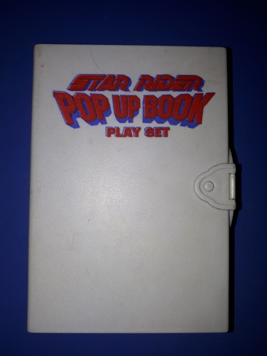 Set Miniatura Star Rider Pop Up Book Playset 1997 
