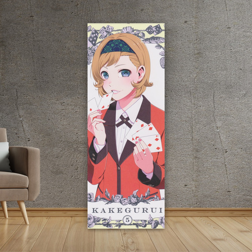 Cuadro Grande 30x80 Cm Kakegurui Itsuki Sumeragi Animeras