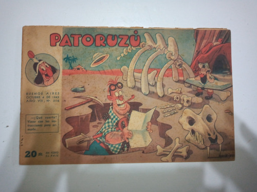 Antigua Revista Patoruzu - 1943 - N° 316