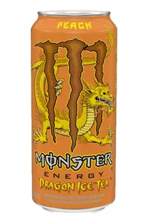 Bebida Monster Energy Dragon Tea Pêssego 473ml C/06 - Monste