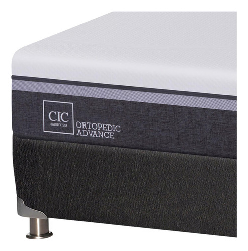 Box Spring Cic Ortopedic Advance 2 Plazas Base Dividida