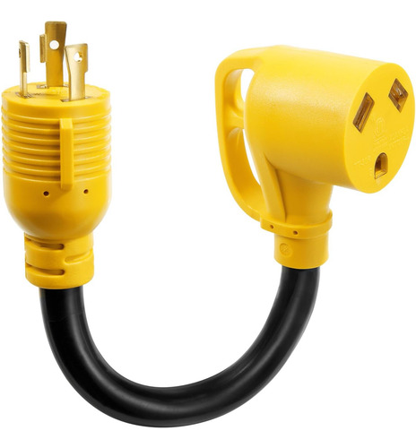 Cable Adaptador Rv 30a Nema L5-30p A Tt-30r Bloqueo Giratori