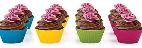 Mini Pan De Muffins Tvoip Moldes De Cupcake De Silicona 2 24