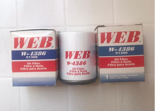 Filtro De Aceite Web W-4386 