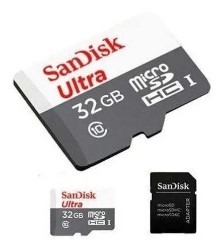 Cartão De Memória 32g Micro Sd Ultra Classe 10 Sandisk