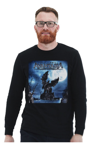 Polera Ml Avantasia Angel Of Babylon Metal Impresión Directa