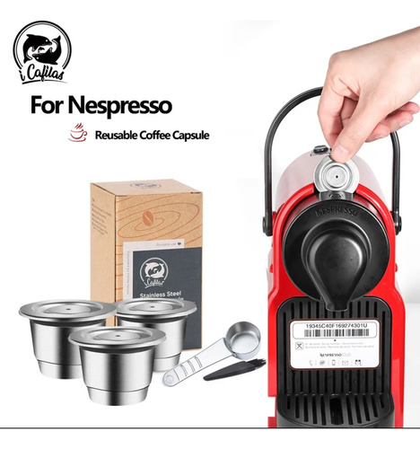 Kit De Capsulas Rellenables Nespresso 