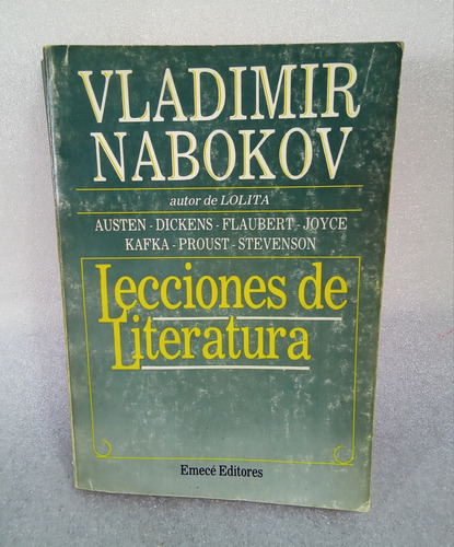 Libro: Lecciones De Literatura, Vladimir Nabokov