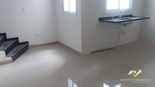 Cobertura À Venda, 88 M² Por R$ 380.000,00 - Vila Santa Teresa - Santo André/sp - Co0468