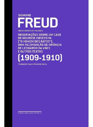 Freud (1909-1910) Observações Sobre Um Caso De Neurose Obs