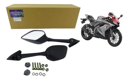 Espejo Para Moto Yamaha R15 Ajustables Set X2 + Envio Gratis