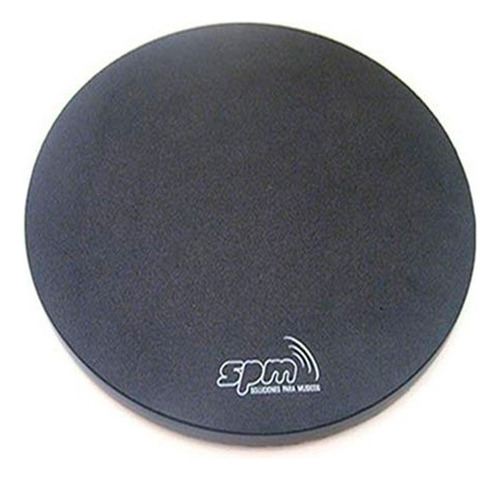 Parche Spm Sound Off  So10 Pad De 10  Color Negro Bateria