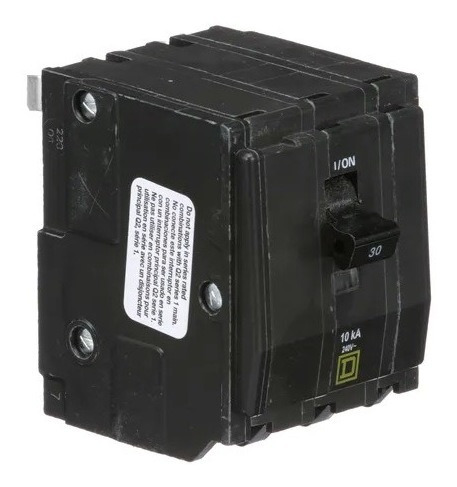Imagen 7 de 8 de Pastilla Interruptor Termomagnético Qo330 3polo30a Schneider