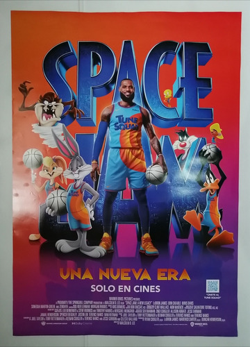 Space Jam: Una Nueva Era - Poster De Cine Original 