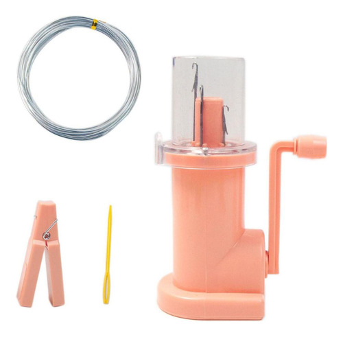 Mini Herramienta De Tejedora De Máquina De Tejer De Rosa