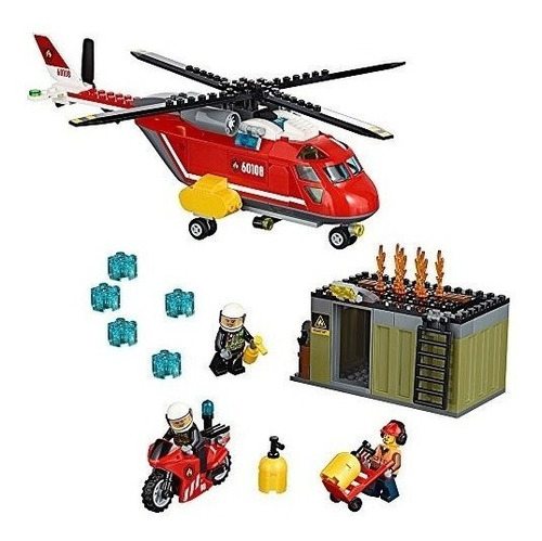 Lego City Fire Response Unit 60108 Juguete Para Niños