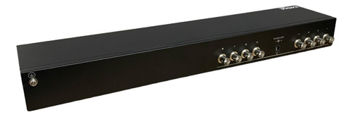 Power Balun 8 Canais De Video Hd Com Alimentação + Cor Preto