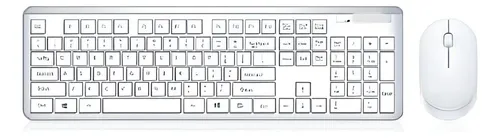 Combo Teclado Y Mouse Inalámbrico 2.4g Windows Mac