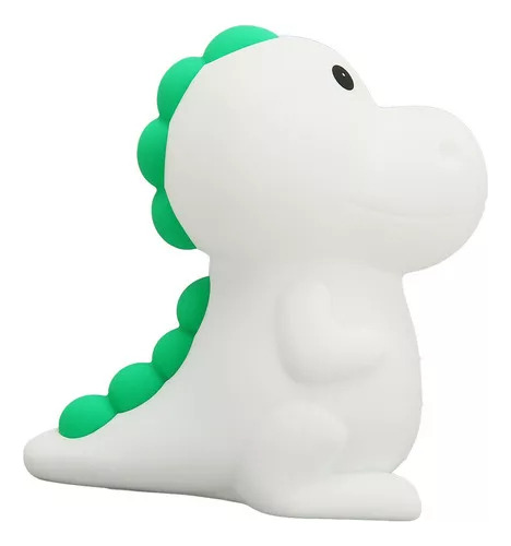 Luz Nocturna Táctil De Dinosaurio Que Cambia De Color Y Reca Estructura Fix Pantalla Mochilas Fix