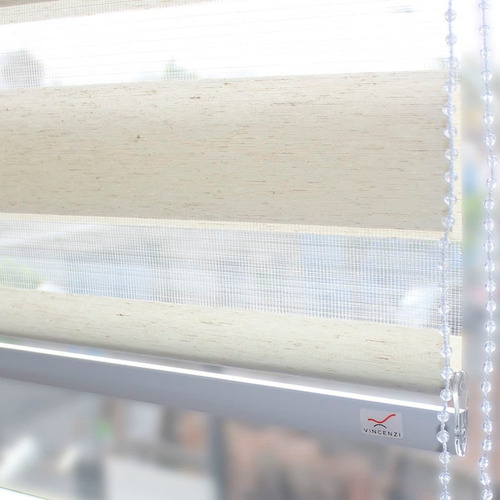 Cortina Roller Duo 1.8 X 2.4m Blanco Oats Vincenzi - R1727
