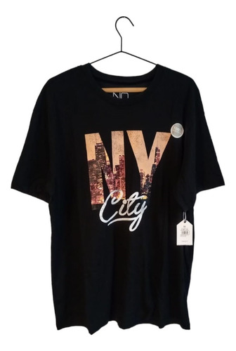 Polera Casual Ny City Unisex