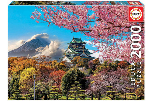 Educa - Castillo De Osaka, Japón - Rompecabezas De 2000 Piez